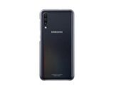 Galaxy A50 ile Uyumlu Clear Cover Siyah EF-AA505CBEGWW
