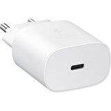 Samsung TypeC 25W Hızlı Şarj Aleti  EP-TA800XWEGWW Beyaz