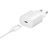 Samsung TypeC 25W Hızlı Şarj Aleti  EP-TA800XWEGWW Beyaz