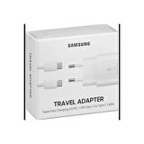 Samsung TypeC 25W Hızlı Şarj Aleti  EP-TA800XWEGWW Beyaz