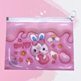 Unick Color 3D Happy Animal A5 Kilitli Dosya 1 Adet