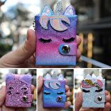 Unicorn Mini Not Defterli Anahtarlık 1 Adet