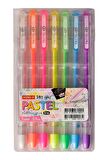 My-Gel 0.7 Mm Kalem Pastel Renkler 7’Li Set Jel Kalem