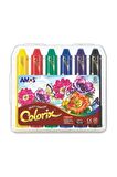 Amos Colorix 3in1 Aquarelle Pastel Boya 6 Renk CRX5PC6