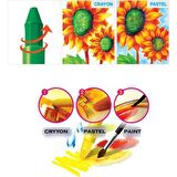 Amos Üçü Bir Arada Boya Colorıx 24’lü Set Plastik Kutu CRX5PC24