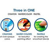 Amos Üçü Bir Arada Boya Colorıx 24’lü Set Plastik Kutu CRX5PC24