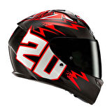 Hjc C10 Dıablo Mask Mc1 Kapalı Kask