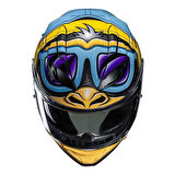 HJC F71 KASK MONKEY DJ MC23