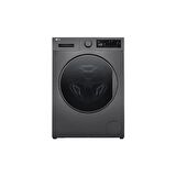 LG F4T2VYM1S Çamaşır Makinesi 9 kg Yıkama 1400 Devir A Enerji Sınıfı Siyah Renk