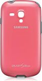 Galaxy S3 Mini ile Uyumlu Protective Cover Kılıf Pembe EFC-1M7BPEGSTD