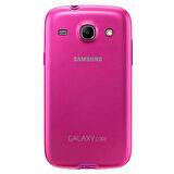 Galaxy Core i8260 ile Uyumlu Protective Cover Kılıf Pembe EF-PI826BPEGWW