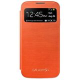 Galaxy S4 i9500 S View Cover Kılıf Turuncu EF-CI950BOEGWW