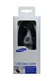 OUTLET Samsung N9000 Galaxy Note 3 Orjinal USB 3.0 Data ve Şarj Kablosu Siyah ET-DQ11Y1BEGWW(Outlet)