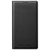 Galaxy Note 3 N9000 ile Uyumlu Flip Wallet Kılıf Siyah EF-WN900B