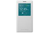 Galaxy Note 3 Neo N7500 ile Uyumlu S View Cover Kılıf Beyaz EF-CN750BWEGWW