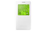 Galaxy Alpha G850 ile Uyumlu S View Cover Kılıf Beyaz EF-CG850BWEGWW