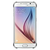 Galaxy S6 ile Uyumlu Clear Cover Gümüş EF-QG920BSEGWW