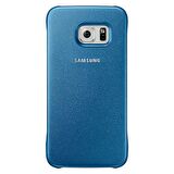 Samsung S6 Koruma Kılıfı Mavi Deri EF-YG920BLEGWW
