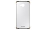 Galaxy A7 (2016) A710F ile Uyumlu Clear Back Cover Kılıf Altın EF-QA710CFEGWW