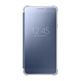 Galaxy A7 (2016) A710F ile Uyumlu Clear View Cover Siyah EF-ZA710CBEGWW