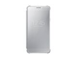 Galaxy A7 (2016) A710F ile Uyumlu Clear View Cover Gri EF-ZA710CSEGWW