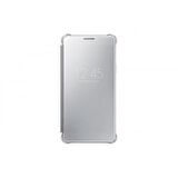 Galaxy A5 (2016) A510F ile Uyumlu Clear View Cover Gri EF-ZA510CSEGWW