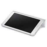 Galaxy Tab A6 7" T280 ile Uyumlu Bookcover Kılıf Beyaz EF-BT280PWEGWW