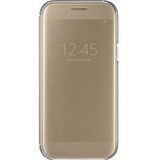 Galaxy A5(2017) ile Uyumlu Clear View Cover Kılıf Altın EF-ZA520CFEGWW