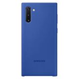 Galaxy Note 10 ile Uyumlu Silikon Kılıf Mavi EF-PN970TLEGWW