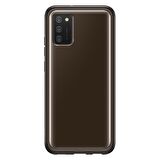 Galaxy A02s ile Uyumlu Yumuşak Kılıf Siyah EFQA025TBEGWW