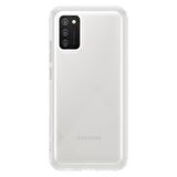 Galaxy A02s ile Uyumlu Yumuşak Kılıf Şeffaf EF-QA025TTEGWW