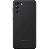 Samsung S21+ Plus Silikon Kılıf - Siyah EF-PG996TBEGWW