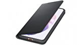 Galaxy S21 Plus / S21 Plus 5G ile Uyumlu LED View Kılıf Siyah EF-NG996PBEGTR