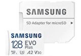 Samsung Evo Plus 128 GB micro SDXC 130MB/sn MB-MC128KA/TR Hafıza Kartı
