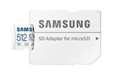 Samsung EVO Plus 512GB 130 MB/s MicroSDHC Kart SD Adaptör MB-MC512KA/TR
