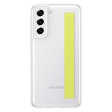 Galaxy S21 FE 5G ile Uyumlu İnce Kayışlı Kılıf Beyaz-EF-XG990CWEGWW