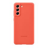 Galaxy S21 FE ile Uyumlu Silikon Kılıf Pembe EF-PG990TPEGWW