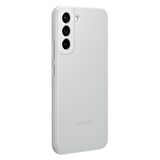 Samsung Galaxy S22+ Leather Cover Açık Gri