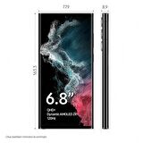 Samsung Galaxy S22 Ultra Siyah 256 GB 12 GB Ram Akıllı Telefon (Samsung Türkiye Garantili)
