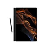 Samsung Galaxy Tab S8 Ultra Orijinal Kapaklı Kılıf - Siyah
