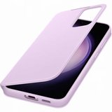 Samsung Galaxy S23 Plus Akıllı Ekranlı Kılıf - Lila