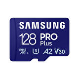 Samsung MB-MD128SA/APC 128 GB PRO PLUS SDXC U3 A2 V30 microSD Hafıza Kartı