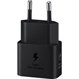 Samsung EP-T2510N Type-C 25 Watt Hızlı Şarj Aleti Siyah