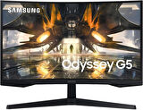 Samsung Odyssey G5 LS27AG550EUXUF 27" 1 ms 2K Curved 165 Hz Oyuncu Monitörü Teşhir