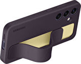 Samsung Galaxy S24 Koyu Eflatun Silikon Kılıf Outlet
