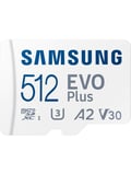 Samsung Evo Plus MB-MC512SA Class 10 UHS-I U3 A2 V30 512 GB Micro SD Kart Outlet