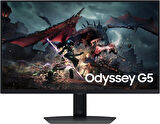 Samsung Odyssey G5 G50D LS27DG502EUXUF 27" 1 ms 2K Pivot IPS 180 Hz Oyuncu Monitörü Teşhir