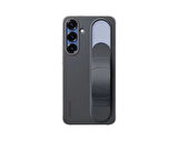 Samsung Galaxy S25+ Standlı Kordonlu Kılıf Siyah