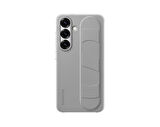 Samsung Galaxy S25 Standlı Kordonlu Kılıf Gri