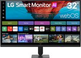 LG 32U701SB-B 31,5" U7S Alpha 7 AI 5ms (Gtg At Faster) 60Hz (2xHDMI+USB 2.0) HDR10 4K UHD (3840X2160) webOS Airplay 2 VA Panel Smart Monitör